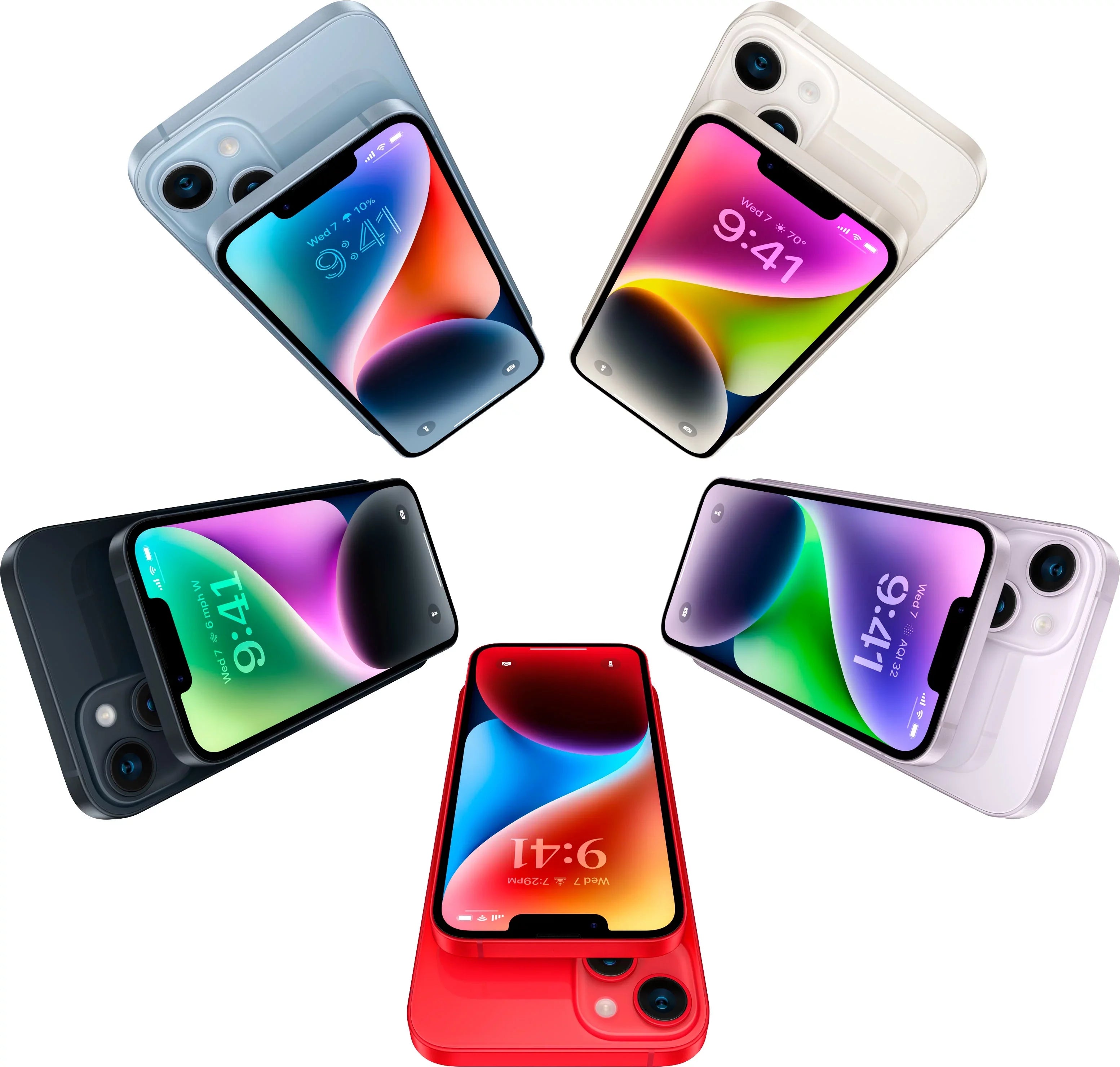 Restored Apple iPhone 14 Plus - T-Mobile - 128GB - Purple (Refurbished)