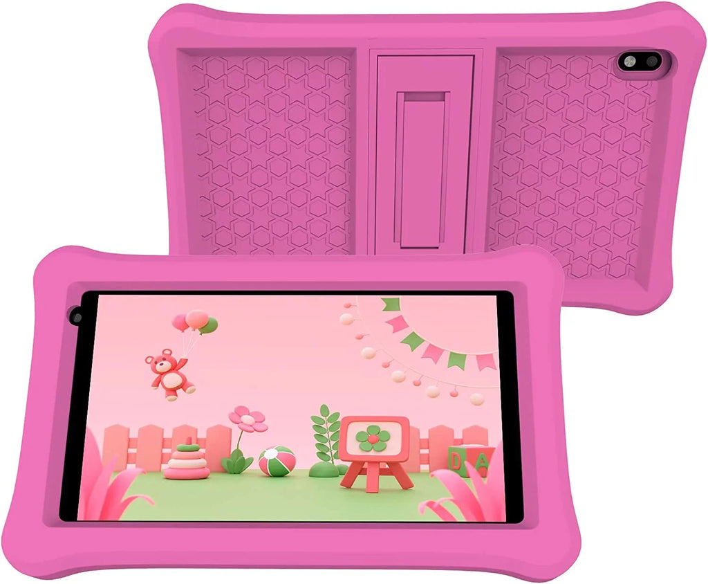 Kids Tablet, 7 inch Androrid 11 Toddler Tablet for Kids 2GB RAM 32GB ROM Tablets, Google Certificated, Bluetooth, WiFi, Dual Camera, Parental Control Tablet with Case, Tablet for Learning