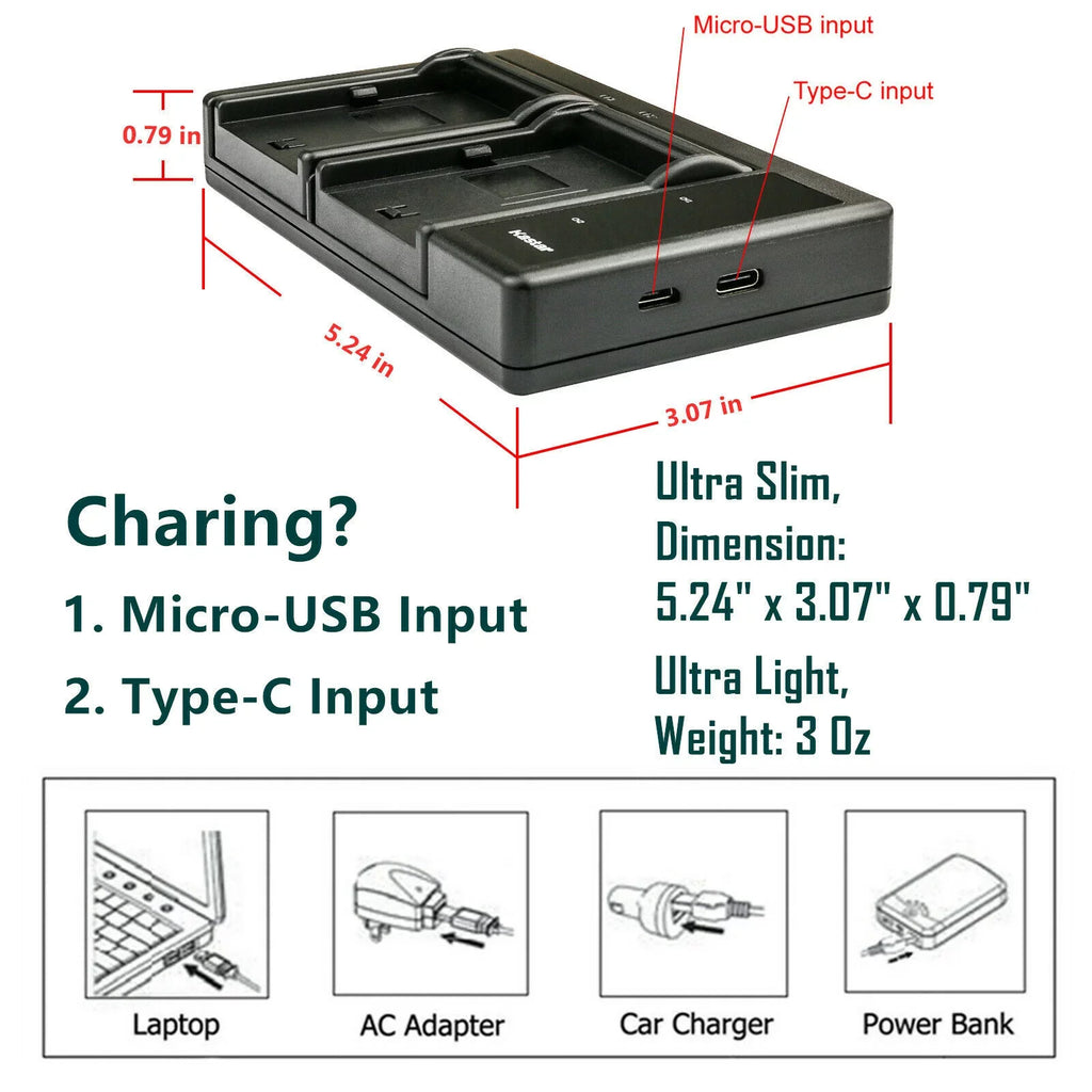 Kastar 4-Pack IA-BP210E Battery and LTD2 USB Charger Replacement for Samsung HMX-F900, HMX-F910, HMX-F920, HMX-H200, HMX-H200BP, HMX-H203, HMX-H203BN, HMX-H204, HMX-H204BN, HMX-H205, HMX-H205BN