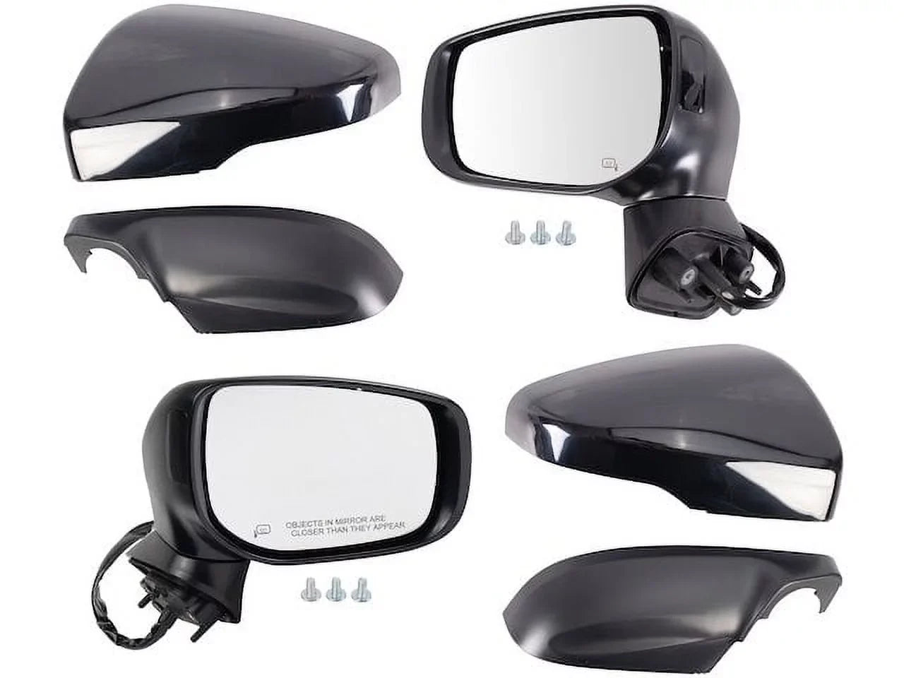 Door Mirror Set 2 Piece - Compatible with 2018 - 2019 Subaru Outback