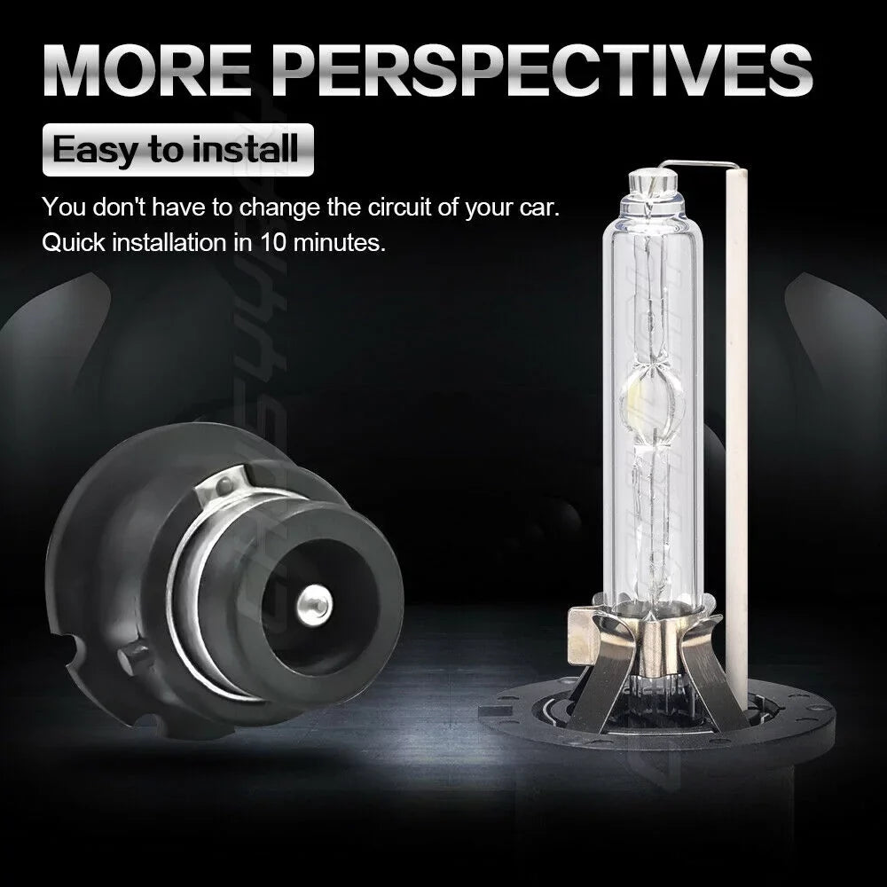 For Acura TL 2004 2005 2006 HID High/Low Headlight +Fog Light Bulbs