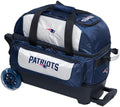 KR Strikeforce NFL New England Patriots Two Ball Bowling Roller Bag