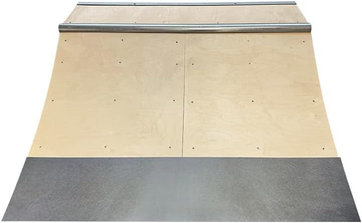 Greg Lutzka's 3 in 1 Quarter Pipe by OC Ramps - Wood Skateboard Quarter Pipe, Ledge & Launch Ramp All in One - Ultimate Skate Sessions with Endless Tricks - Great for BMX, Scooters and Inline Skaters