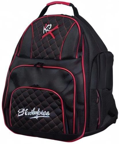 KR Strikeforce Royal Flush Deuce 2-Ball Bowling Backpack Holds Two Balls, Shoes & Accesseries