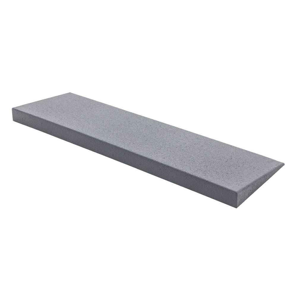 5" Doorway Threshold Wheelchair Ramp, 800 lb Cap, Solid Foam, Silver Spring