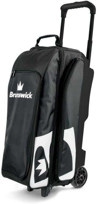 Brunswick Blitz Triple Roller Bowling Bag, Blue