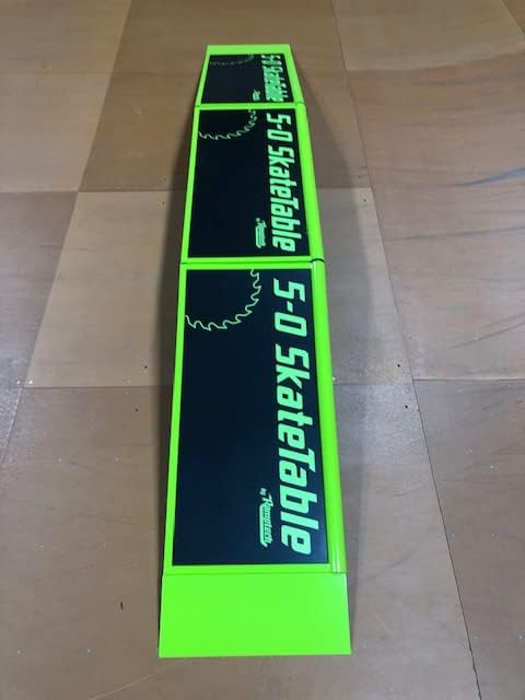 Ramptech 5-0 Fly Box Combo (3 - Skate Tables) Weatherproof, Heavy-Duty Indoor and Outdoor Skateboard Ramp - Portable, Modular, Expandable, Connectable Skateboard ramp