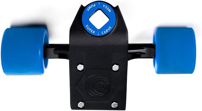 Waterborne Skateboards Surf and Rail Adapter FIN System for 3 Surfskate Trucks Modes - Surf Skate Truck Fits Any Board - Longboard Skateboard Accessories, Surf Skateboard Trucks, Surfskate Skateboard