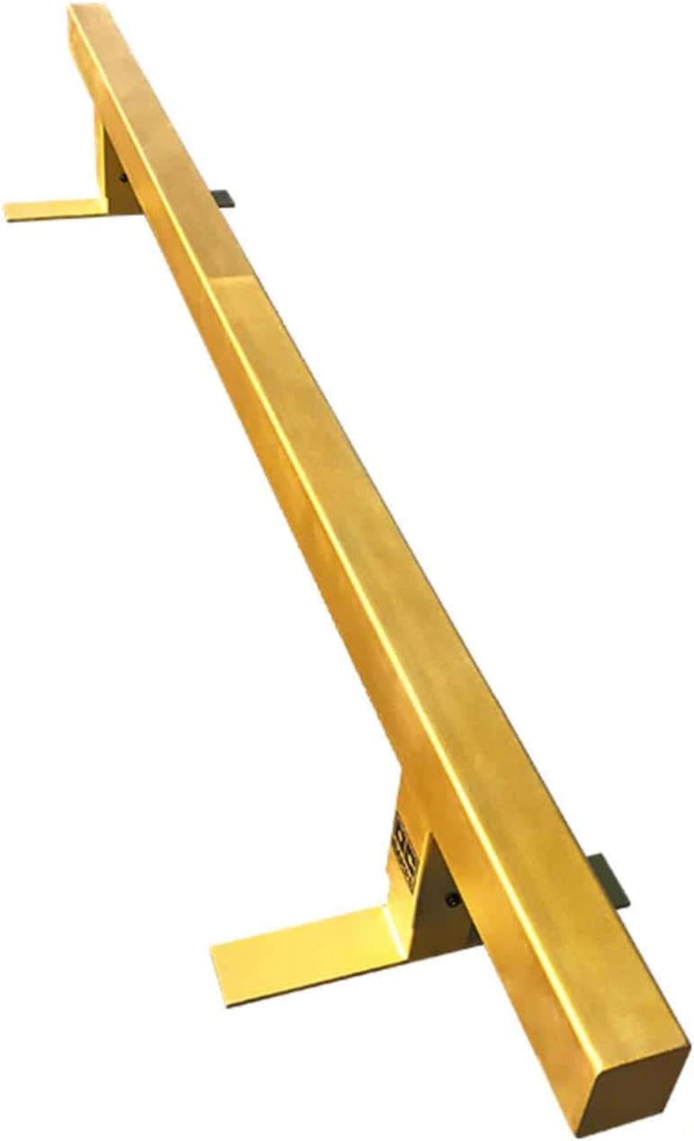 OC Ramps 24k Rail (Gold) - Portable Adjustable Skateboard Rail for Grinding - 8 Foot Length - Height 12-17 inches - for BMX, Scooters, Snowboard and Inline Skaters as Well