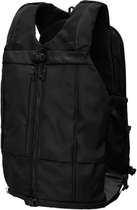 Db Journey Snow Pro Vest - Avalanche Vest for Backcountry Skiing & Snowboarding, Lightweight Design, Compatible with Safeback SBX System, 8L - Black Out