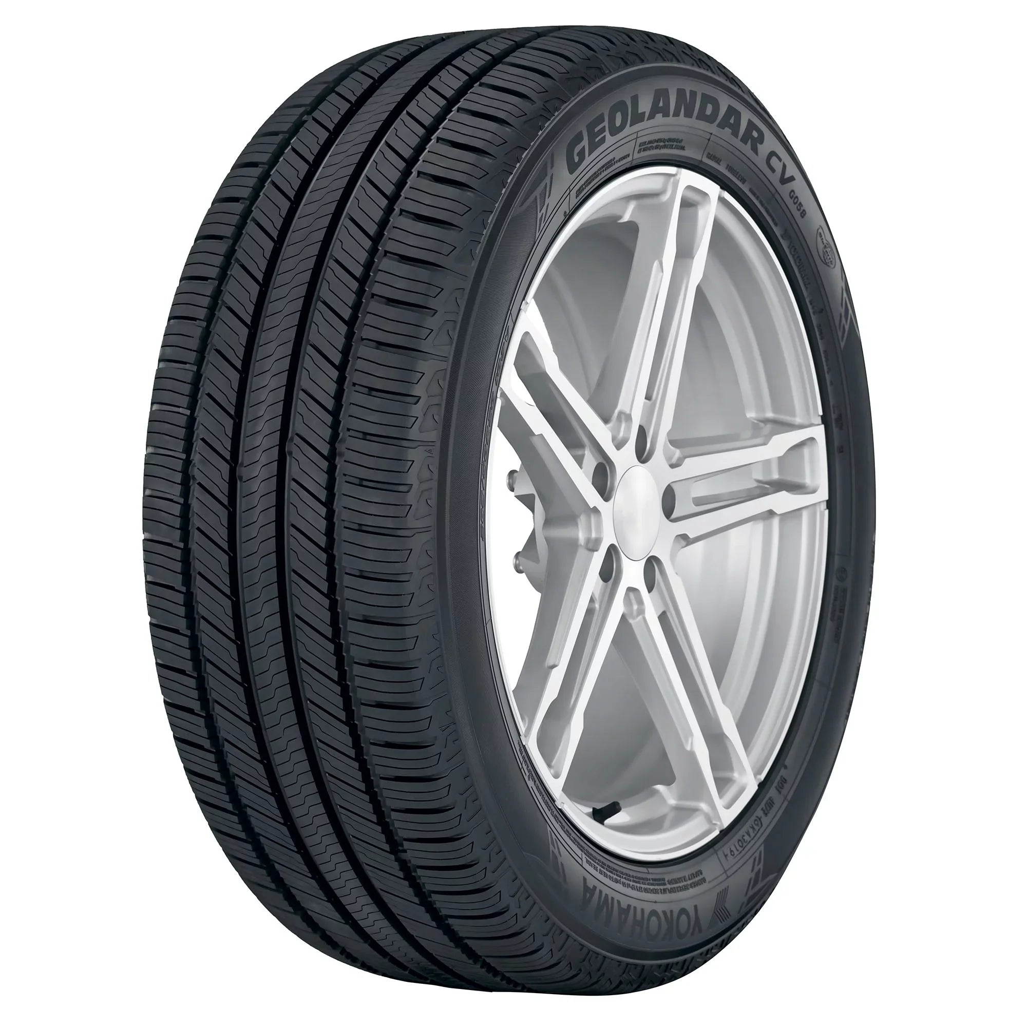 Yokohama Geolandar CV G058 225/55R19 99V BW All Season Tire