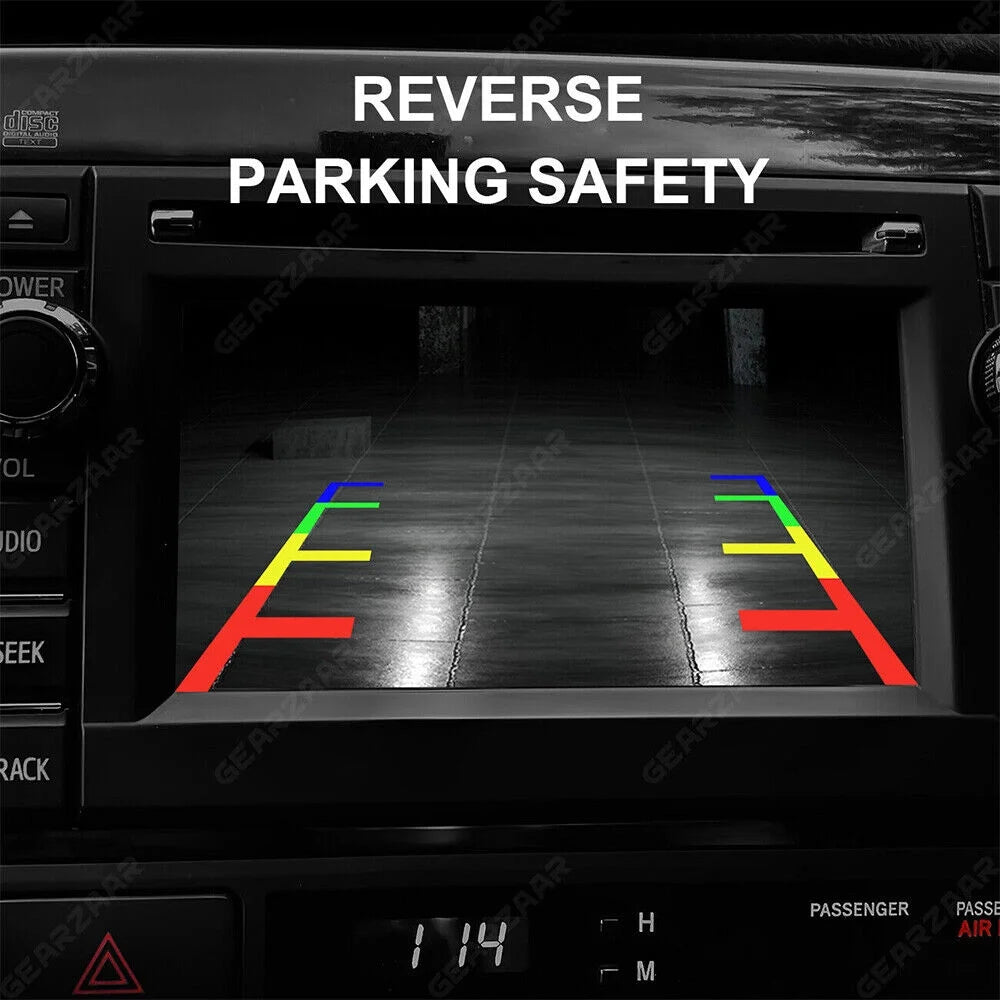 Black Plastic Crisp Images Easy Installation Chevy GMC Silverado Sierra Rear View Backup Camera -15130742