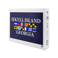 Jekyll Island, Georgia, Nautical Flags (1000 Piece Puzzle, Size 19x27, Challenging Jigsaw Puzzle for Adults and Family, Made in USA)