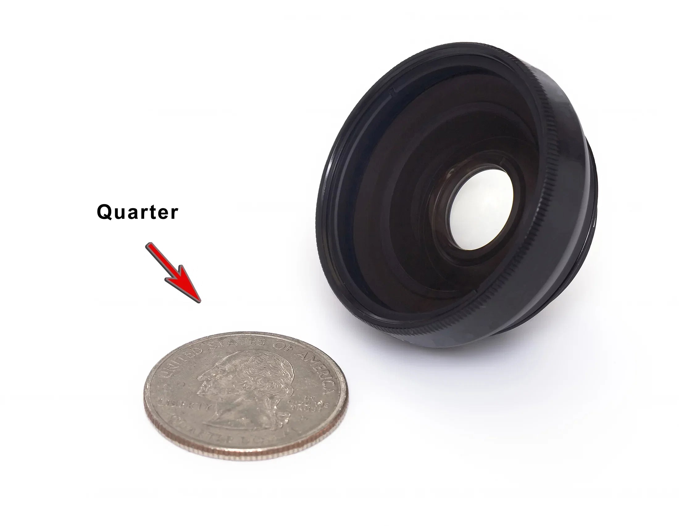 JVC PICSIO GC-FM2BUS 0.45x Wide Angle Lens (HD) Chrome Finish W/ Macro (Modification Style) Magnetic Type.