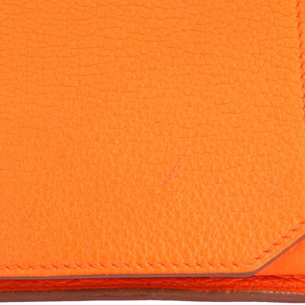 Pre-Owned Hermes Gypsière 34 Shoulder Bag Taurillon Clemence Orange Women's HERMES BRB10010000013133 (Good)