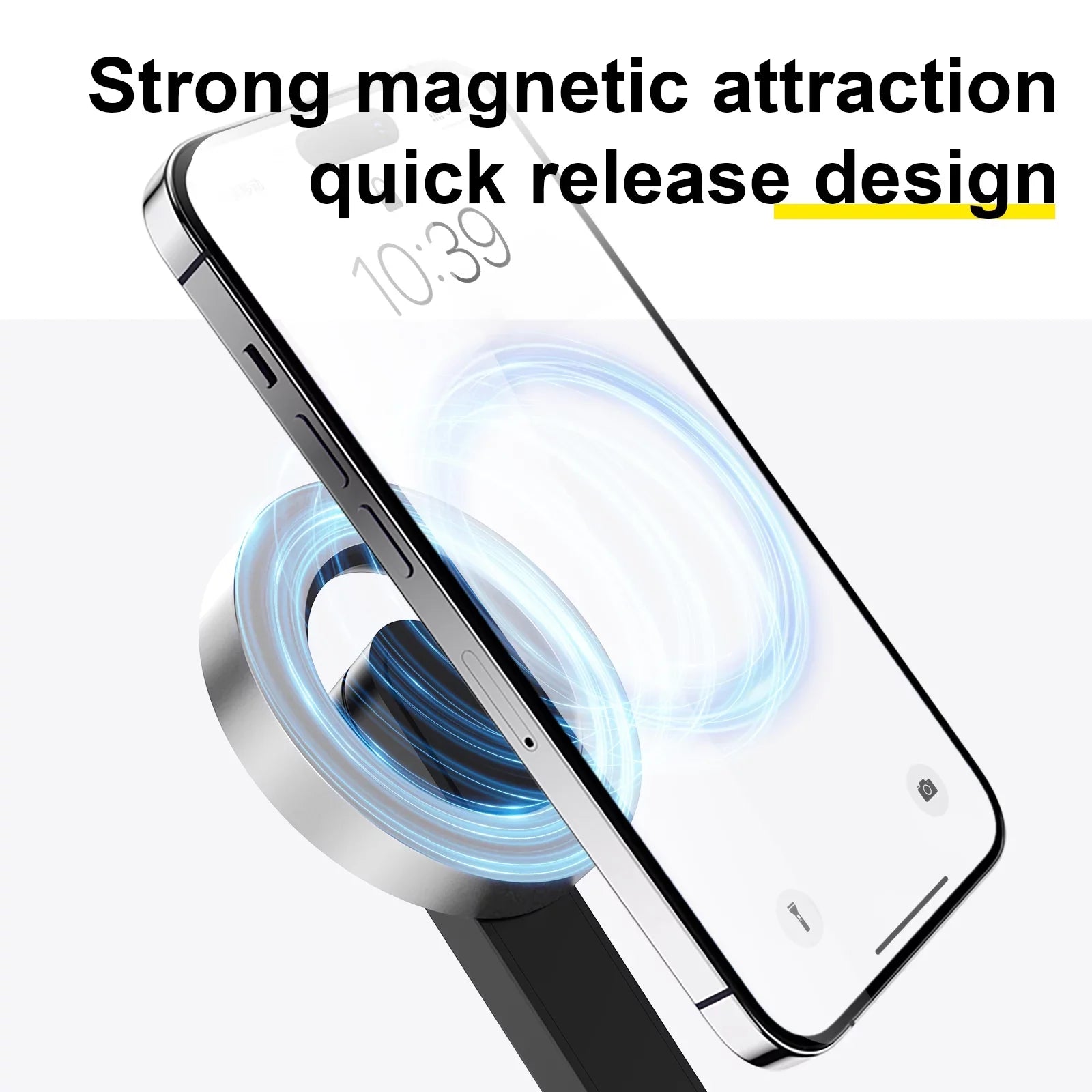 TELESIN Magnetic Selfie Stick with Remote Control for , 27.1 inch Tripod, Rotation