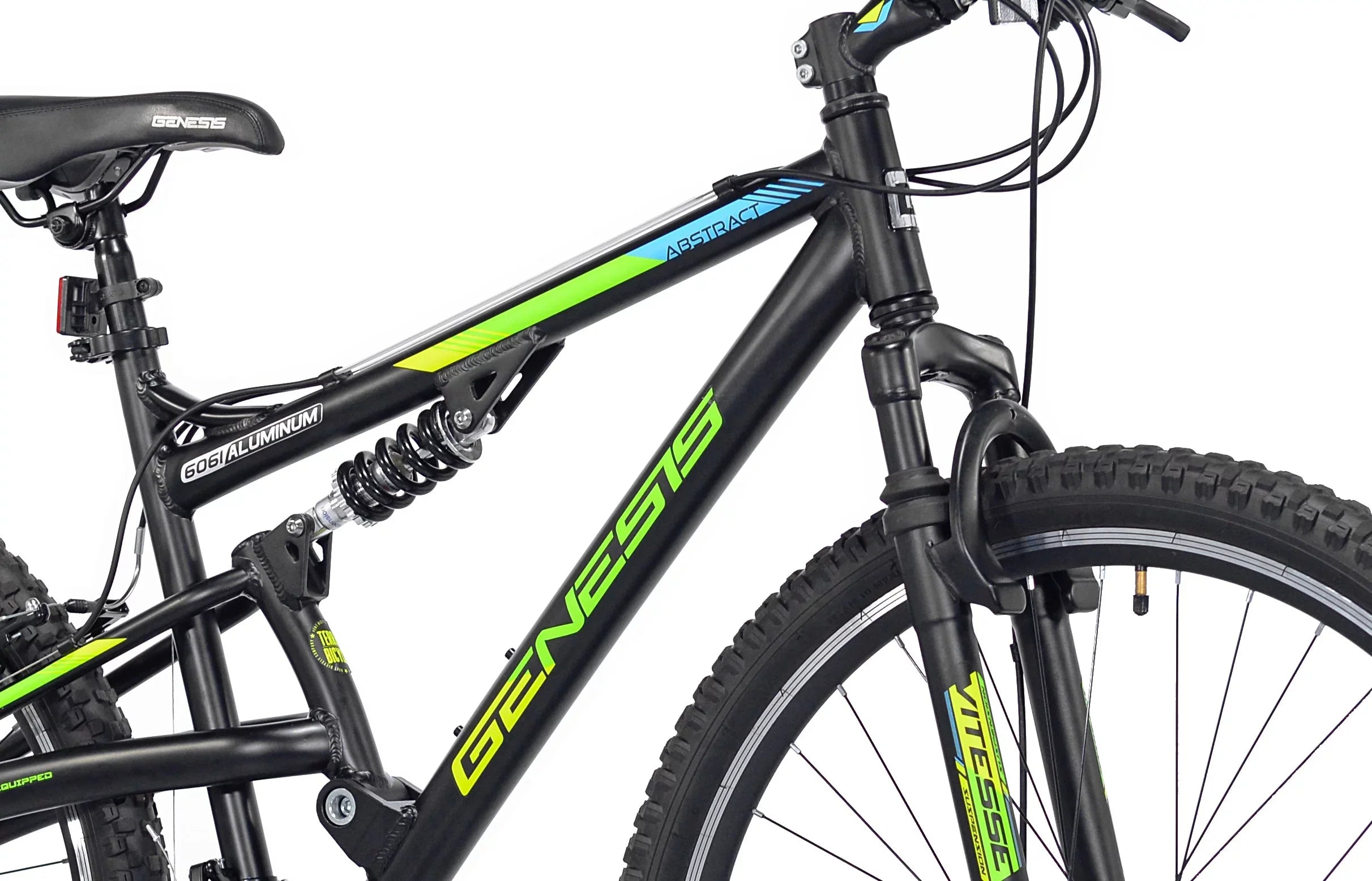 Genesis 29" Abstract Men's Mountain Bike, Black