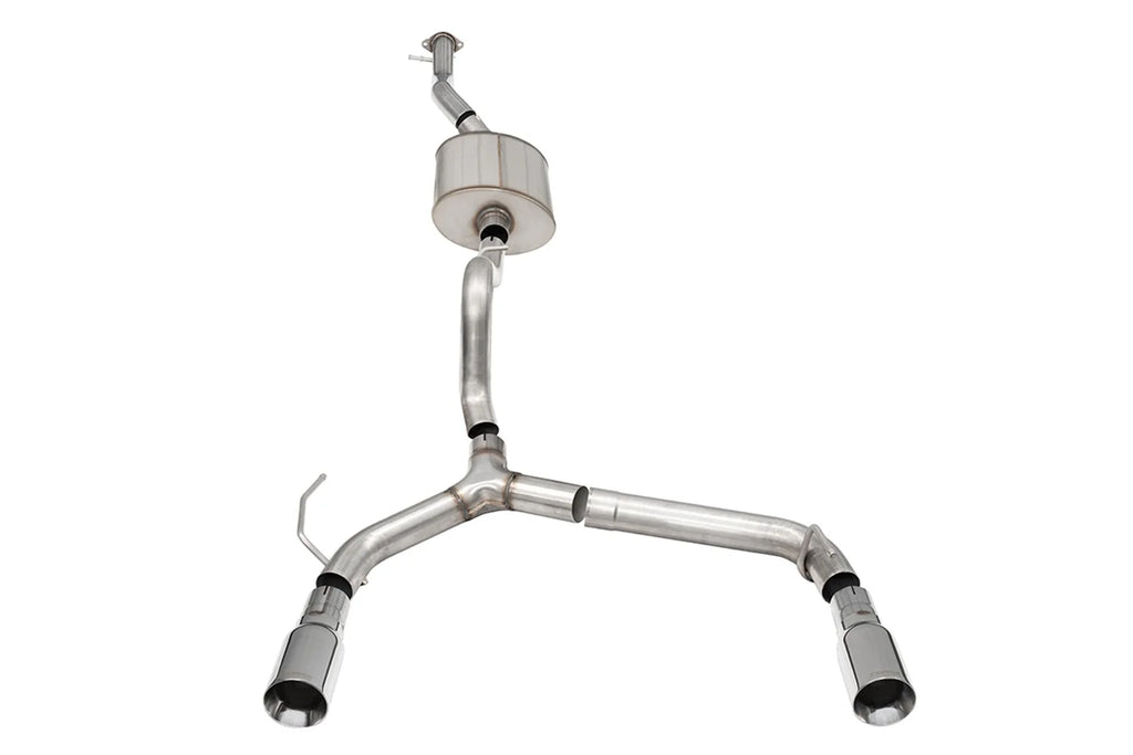Corsa Performance 21210 Sport Cat Back Exhaust System Fits 21 23 Bronco Fits select: 2021 FORD BRONCO, 2022 FORD BRONCO BASE/BIG BEND/BLACK DIAMOND/OUTER BANKS/BADLANDS/WILDTRAK/EVERGLADES