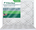 Filterbuy 15x20x1 MERV 13 Pleated HVAC AC Furnace Air Filters (2-Pack)