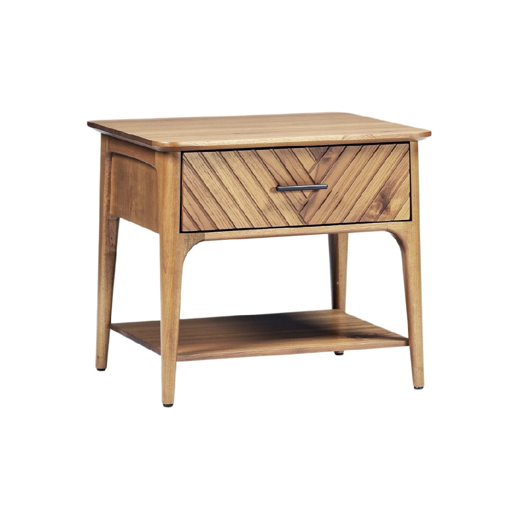 Kast met Houten Afwerking en Ladesysteem