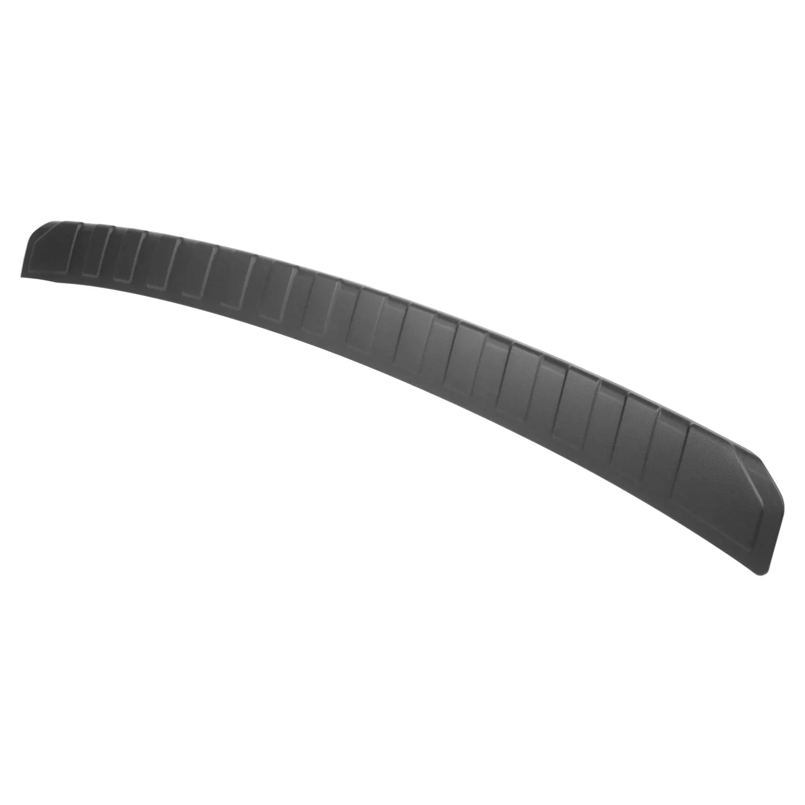 Ikon Motorsports Rear Bumper Protector Trim Compatible With 2018-2023 Subaru Forester 5th, Unpainted Black Factory Style PP Trunk Sill Trim Plate Cover Guard Scratch Cover Pad