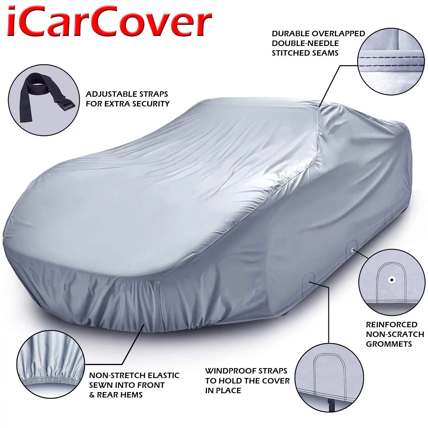 Custom Car Cover Fits: [Mini Cooper Convertible] 2014-2023 Waterproof All-Weather