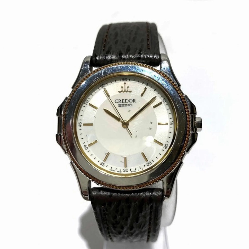 Pre-Owned Seiko Credor Pacificique 9581-6060 Quartz Watch Men's (Fair)