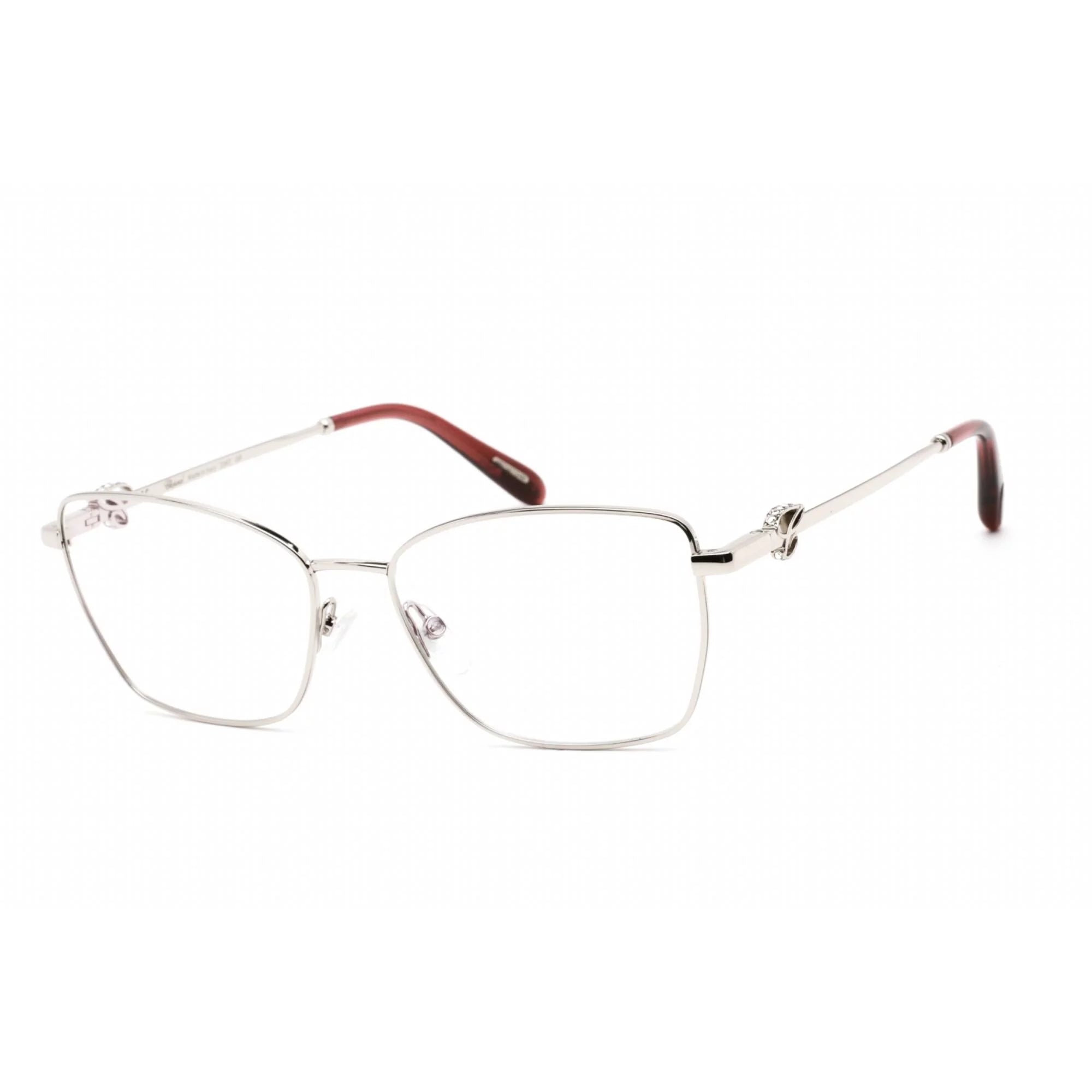 Chopard VCHF50S 0579 Women's Full Rim Grey Metal Frame Eyeglasses