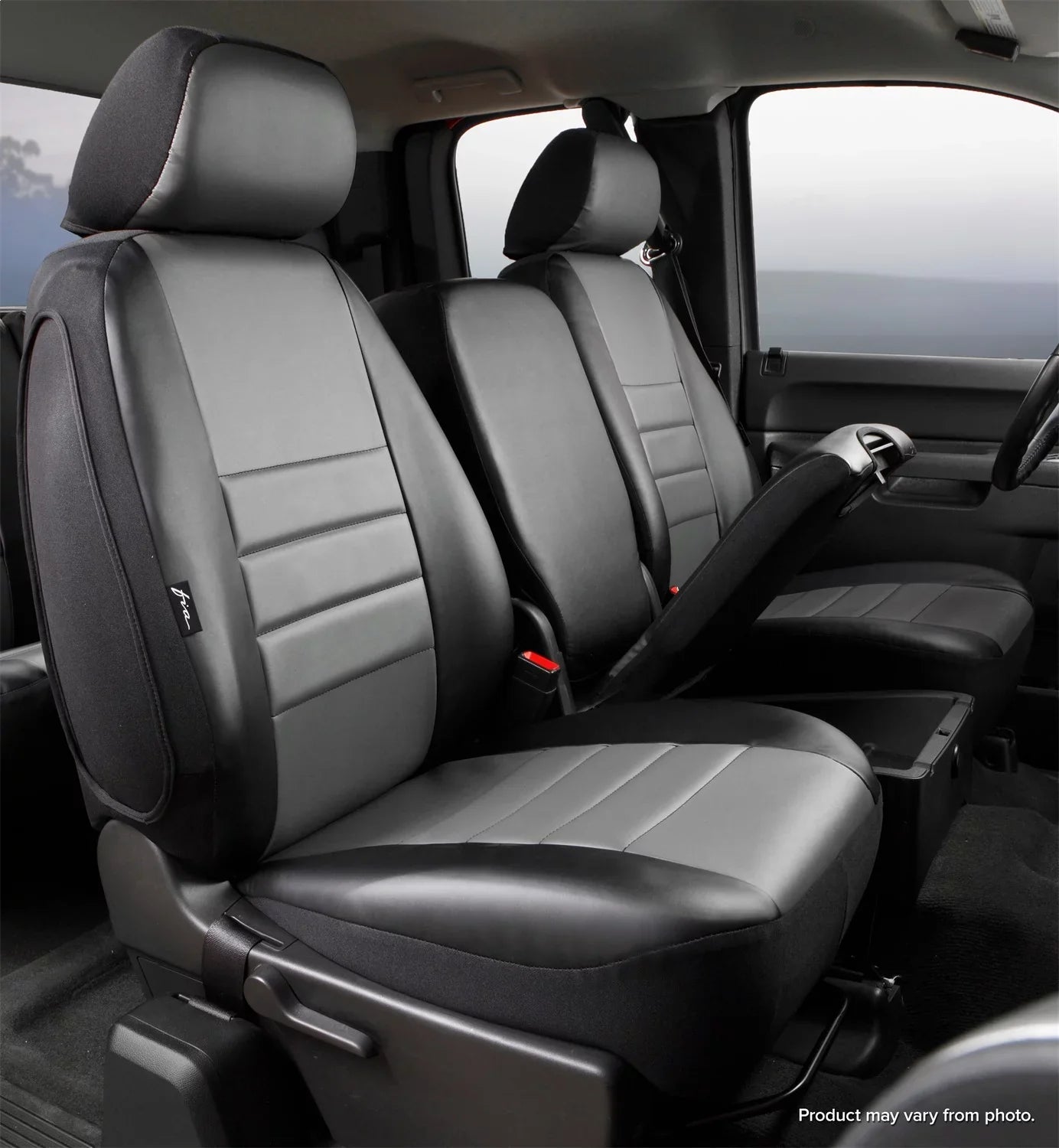 Fia Inc. SL69-15 GRAY FIASL69-15 GRAY 06-09 RAM 1500 MEGA CAB/06-09 RAM 2500/3500 SL FRONT 40/20/40 W/CUSHION COMPART