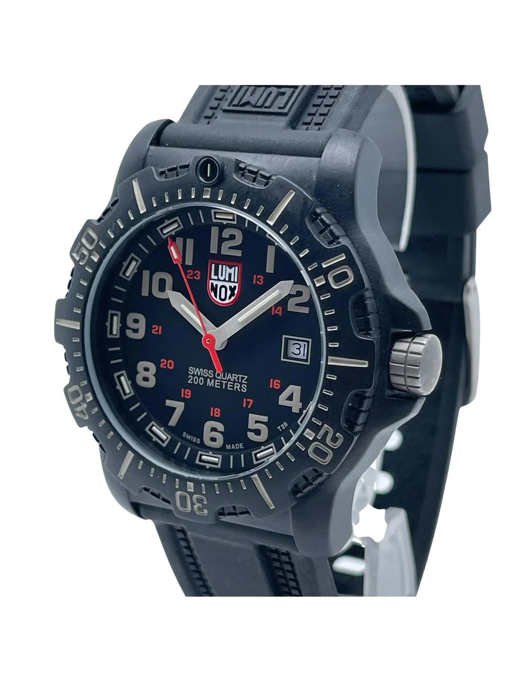 Pre-owned Luminox Navy Seal Black OPS 44mm Quartz Mens Watch XL.8813.LM (Good)