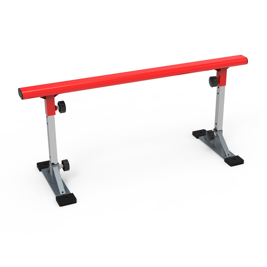 FreshPark Professional Solid Grind Rail - Height Adjustability: 13" - 19" H - Portable, Extendable, Durable Skatepark
