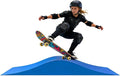 Spliced Skate Ramp Modular Wave Style Skateboard Ramp Bike Ramp Bike Scooter Skates Easy Assembly Capacity 330Lbs.