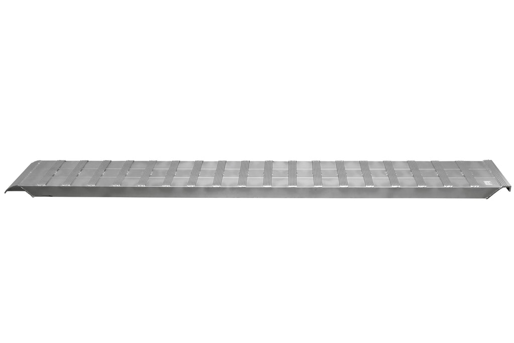 GEN-Y Hitch Extreme Duty Aluminum Loading Ramps - Set of 2, 6 Feet Long x 15 Inches Wide, 10000 LBS Capacity, Hybrid Hook and Plate Ends, Serrated Cross Rungs for Maximum Traction