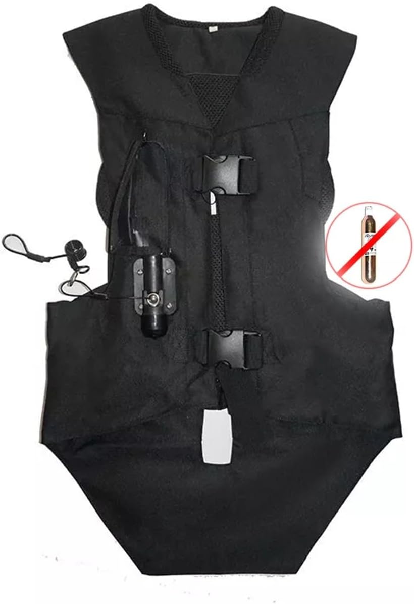Child Equestrian Airbag Vest Motorcycles/bicycle Cycling Jacket Light Weight, Suitable For All Kinds Of Cycling(Medium)