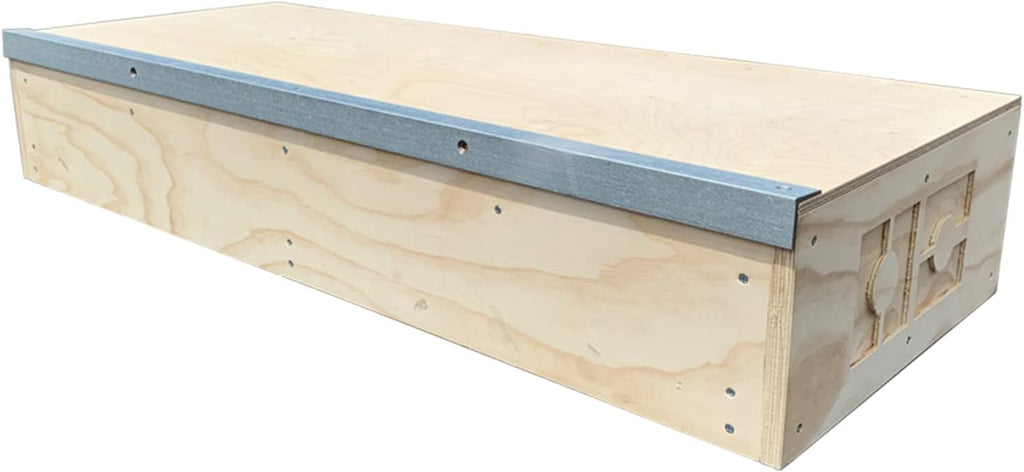 OC Ramps 4 ft Grind Box - Durable Skate Boxes for Grinding - Wood Skateboarding Obstacle with Metal Rail - Great for BMX, Scooters, Snowboarding and Inline Skaters as Well