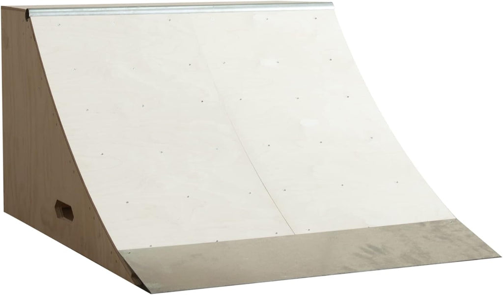 OC Ramps Quarter Pipe (2' Tall x 3' Wide) - Durable Wood Skateboard Ramp Kit - Store Easily in the Garage - Great for Home or Professional Use and also Works for BMX Bikes, Scooters, and Inline Skates