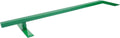 ALMULOO 85In Flat Skate Rail with Bump - Portable Heavy-Duty Steel Grinding