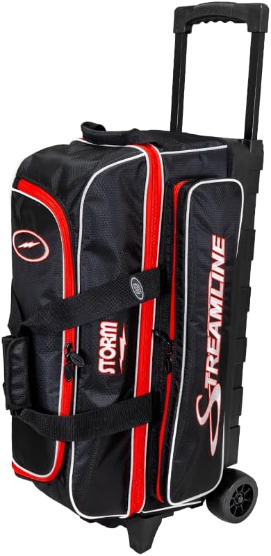 Storm 3-Ball Streamline Bowling Bag Black/Red