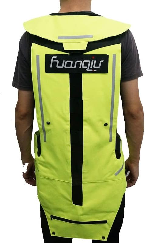 Unisex Adults Airbag Vest, Green, X-Large