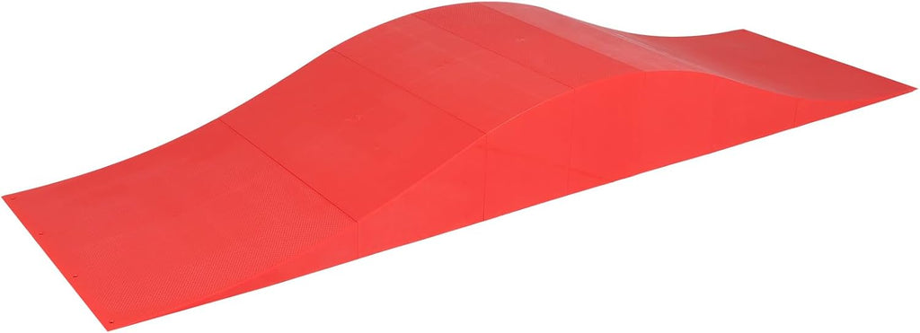 Generic Skate Ramp Track Balance Bike Ramp with 70 Inches Long 330lbs Maximum Weight Capacity for Skateboards Scooter BMX Bikes RC Cars