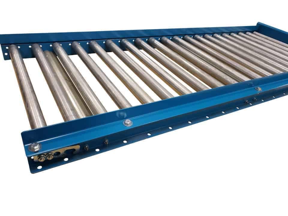 Guide Rails for 1.5â³ Rollers Skate Wheels and Gravity Conveyors - Industrial Roller Table Accessories, 5' Angle Guide Rails, Both Sides Conveyor Railings for Seamless Material Handling By Ultimation