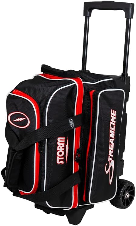 Storm 2-Ball Streamline Bowling Bag Black/Red