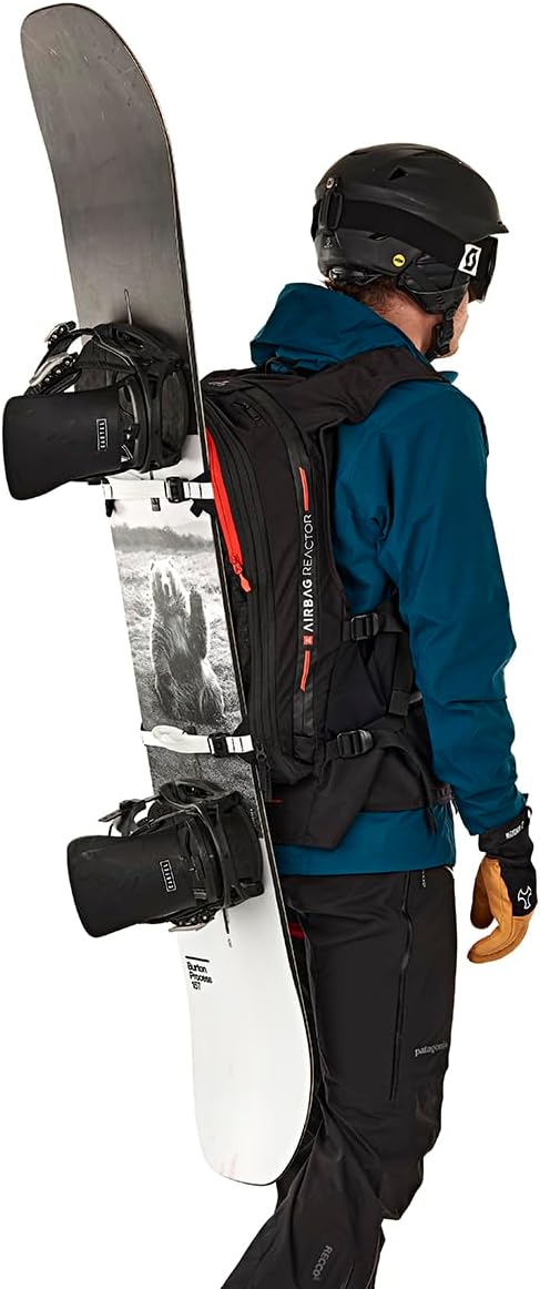 Arva REACTOR RIDE 15+ Airbag Vest for Ski Touring, Split Boarding and Snowmobiling, Backcountry Snow Safety Avalanche Airbag