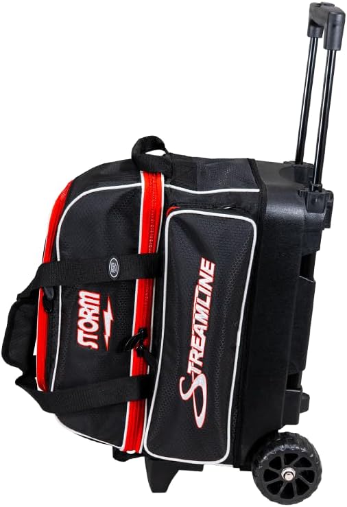 Storm 2-Ball Streamline Bowling Bag Black/Red
