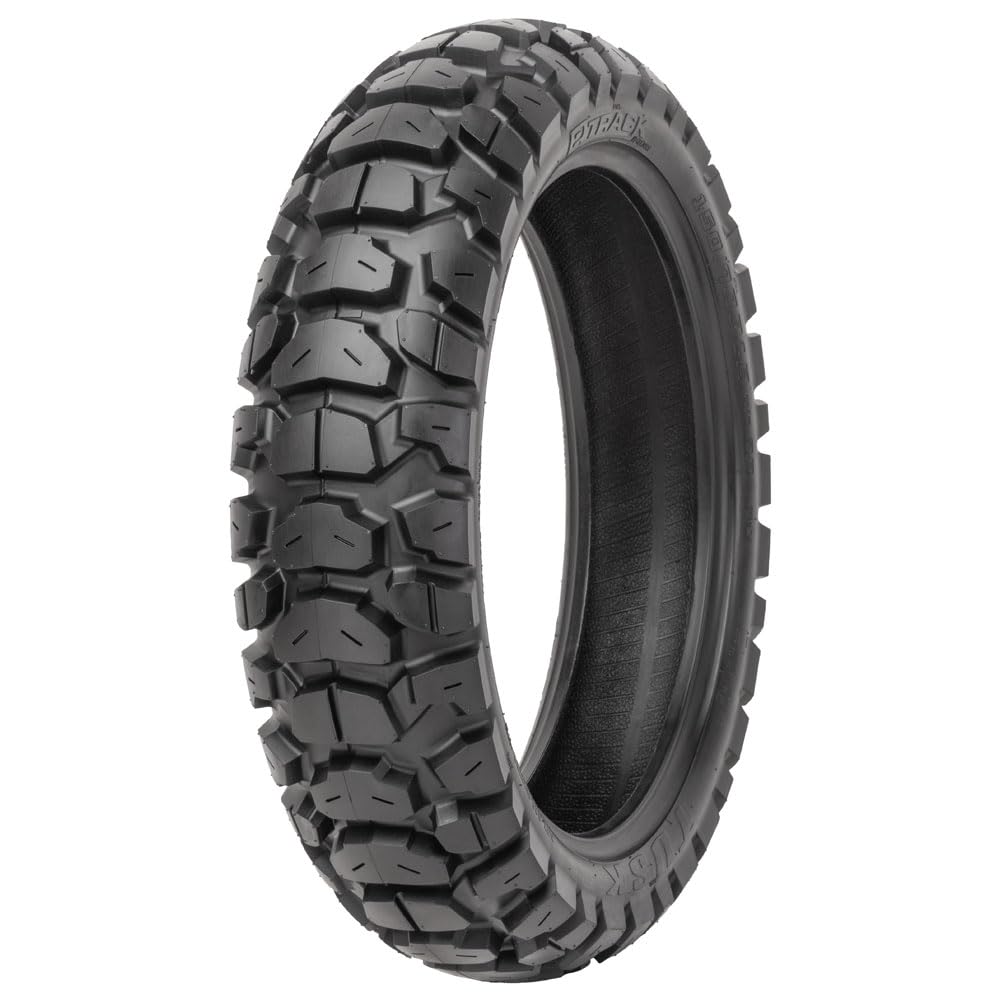 Tusk 2Track Adventure Tire Rear 150/70B-18 (70T) â Dual-Sport Motorcycle Tire, Directional Knobby Tread, Durable Bias Construction, DOT Compliant