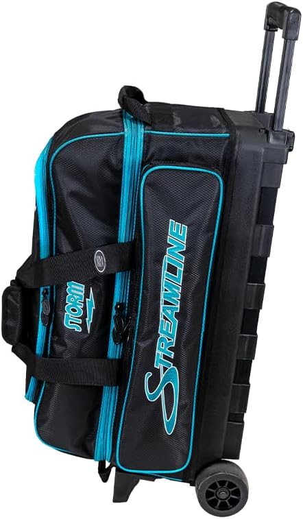 Storm 3-Ball Streamline Bowling Bag Black/Aqua