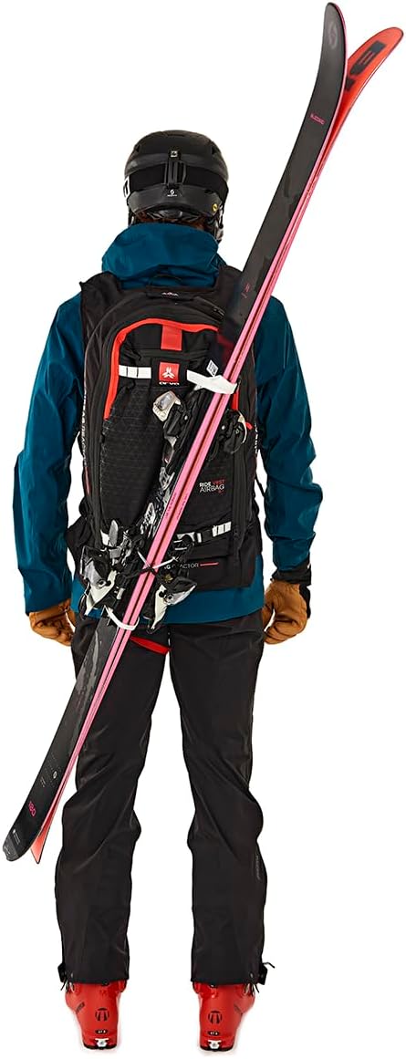 Arva REACTOR RIDE 15+ Airbag Vest for Ski Touring, Split Boarding and Snowmobiling, Backcountry Snow Safety Avalanche Airbag