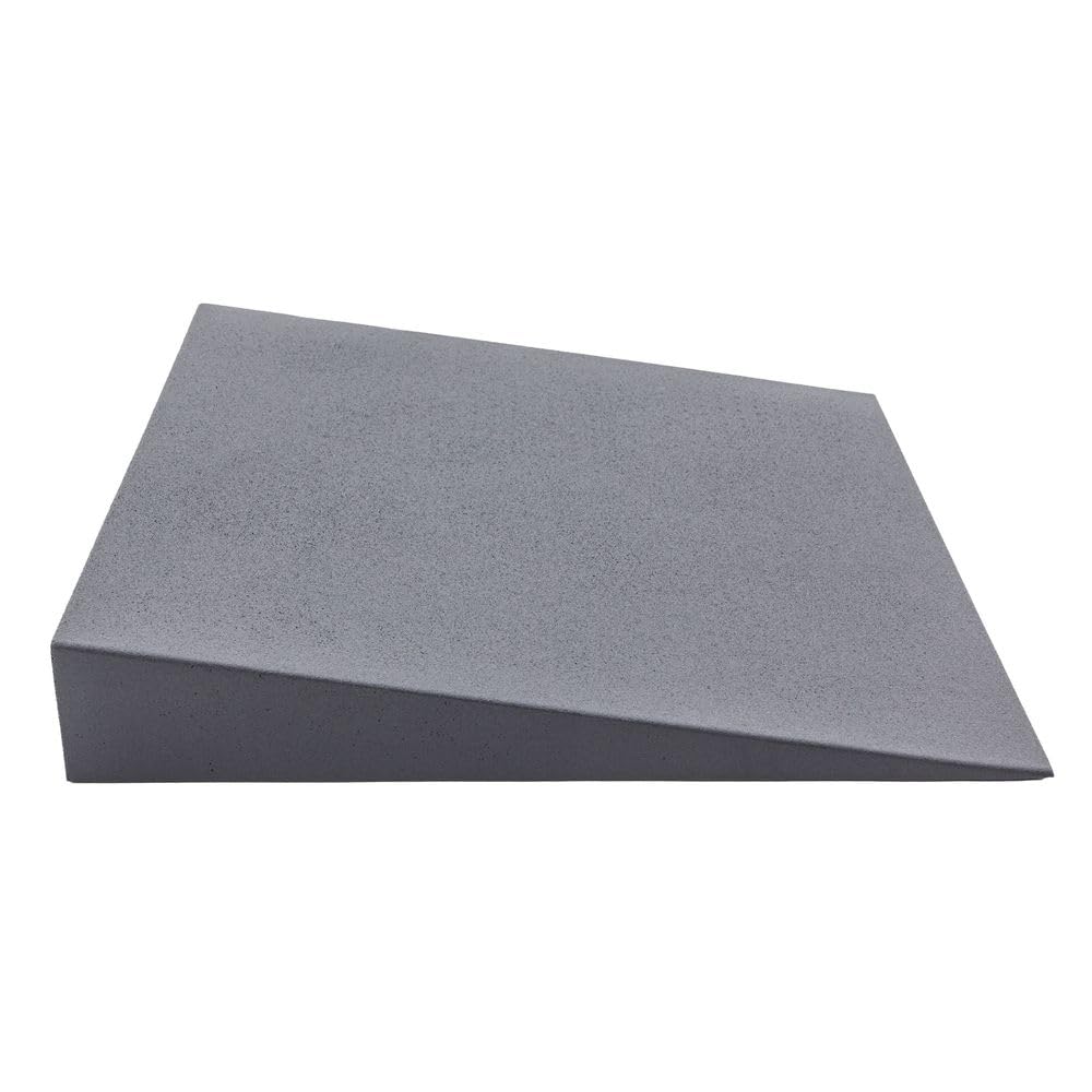 5" Doorway Threshold Wheelchair Ramp, 800 lb Cap, Solid Foam, Silver Spring