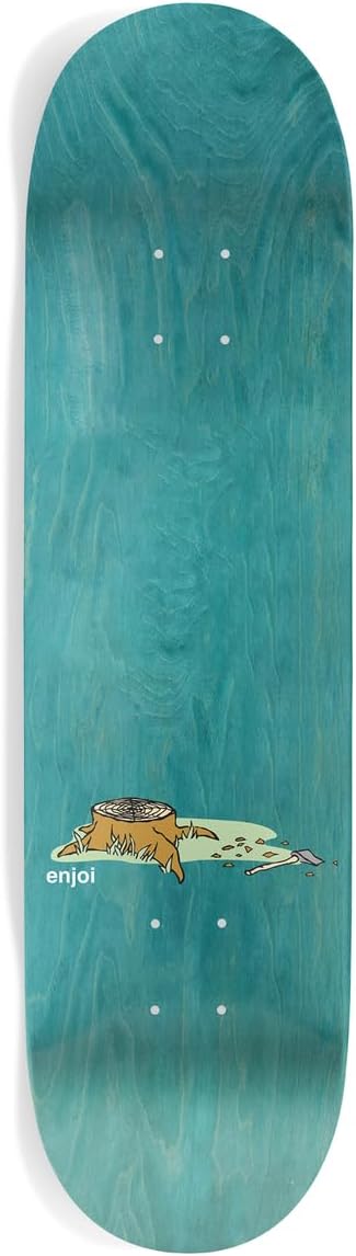 Enjoi Skateboard Deck Louie Barletta Argyle Panda Light Blue 8.0" x 31.6"