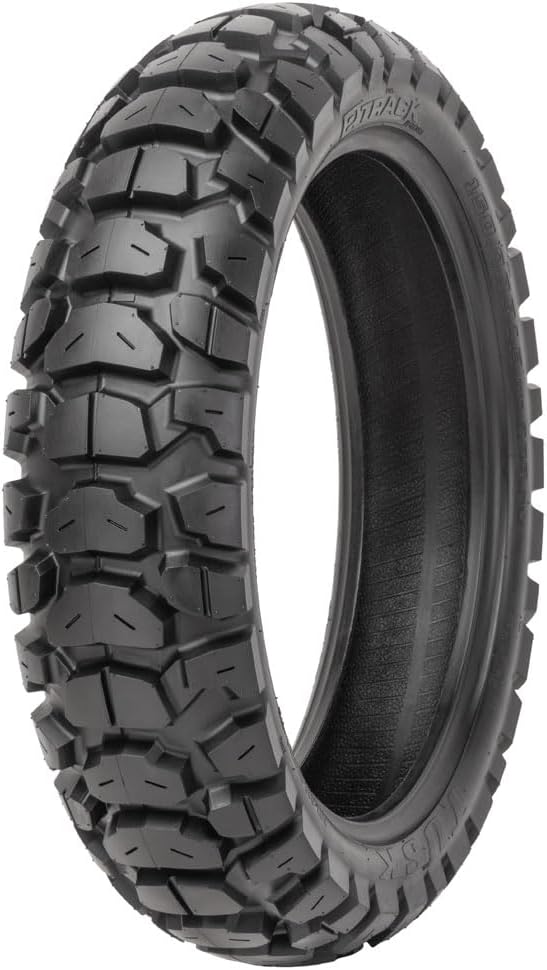 Tusk 2Track Adventure Tire Rear 150/70B-18 (70T) â Dual-Sport Motorcycle Tire, Directional Knobby Tread, Durable Bias Construction, DOT Compliant